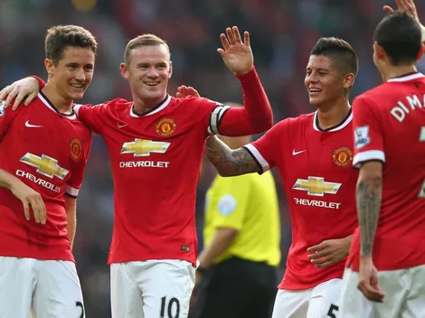 Un ex-Manchester United le dedicó una historia a Rojo: "¡Cómo te queda!"