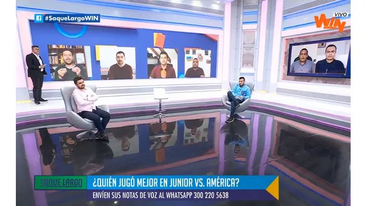 Saque Largo: "Junior se vio a gatas para ganarle a la sub23 del América"