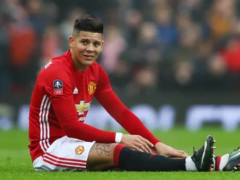 El tuit del Manchester United para despedir a Marcos Rojo