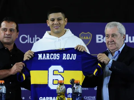 A Marcos Rojo le preguntaron si es verdad que lo llamó Marcelo Gallardo