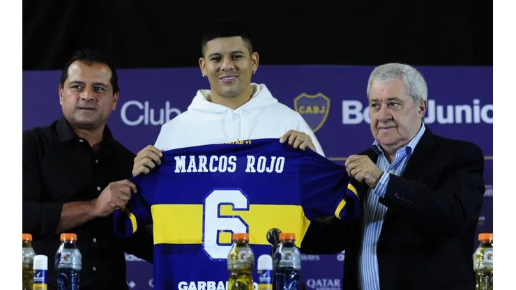A Marcos Rojo le preguntaron si es verdad que lo llamó Marcelo Gallardo