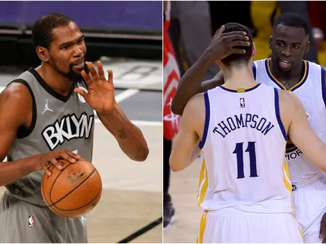 ¿Kevin Durant anti-Warriors? Apoyó fuerte crítica a dos excompañeros