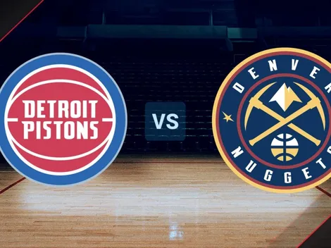 Cómo ver Detroit Pistons vs. Denver Nuggets EN VIVO por la NBA: hora, canal de TV y streaming