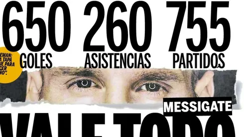 Picante: la tapa de Olé para pudrírsela a El Mundo tras filtrar el contrato de Messi