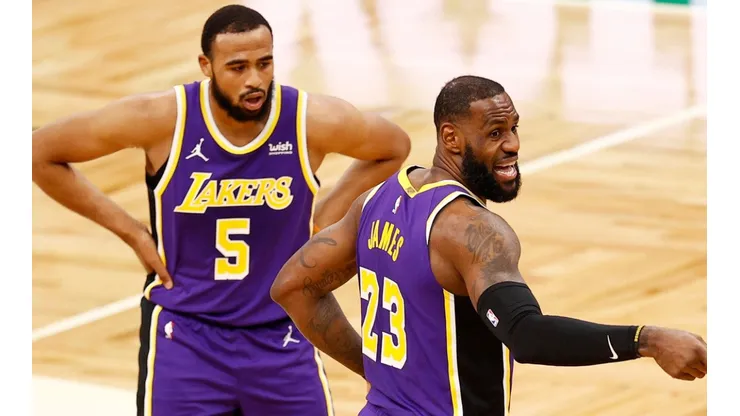 Los Angeles Lakers vs. Atlanta Hawks juegan por una fecha más de la NBA este lunes (Getty Images)