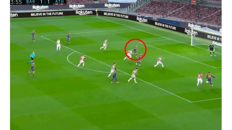 Tocando como antes: asistencia de Mingueza y gol de Griezmann para el 2 a 1