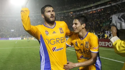 André-Pierre Gignac y Jürgen Damm, amigos de su etapa en Tigres.