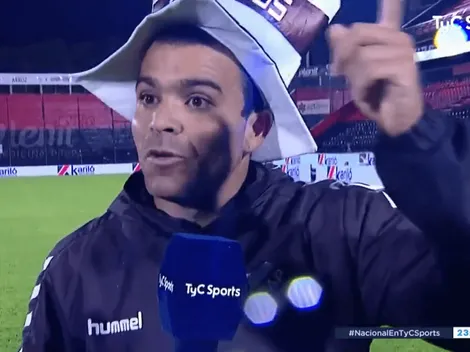 Video: Curuchet le dedicó el ascenso de Platense a un hincha que lo insultó