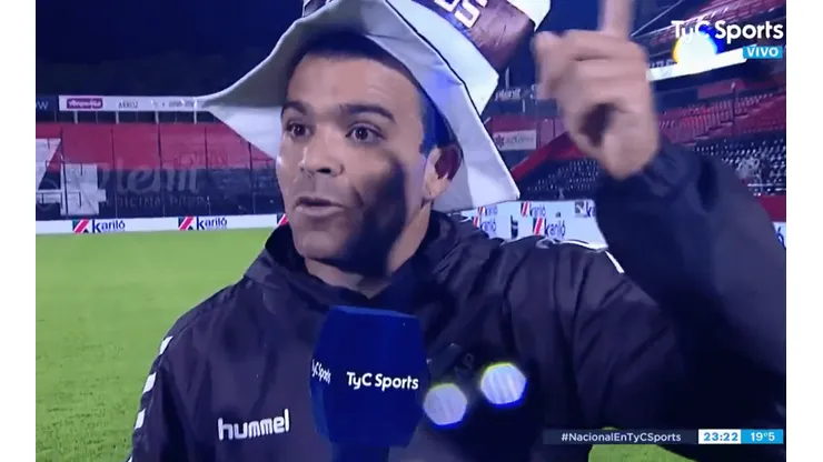 Video: Curuchet le dedicó el ascenso de Platense a un hincha que lo insultó