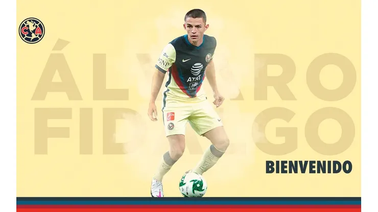 Álvaro Fidalgo jugará con el América en la Liga MX
