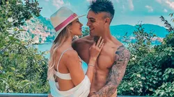 Bienvenida, Nina: Lautaro Martínez y Agus Gandolfo confirmaron que nació su hija