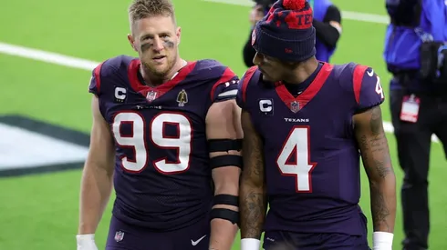 J.J. Watt y Deshaun Watson (Foto: Getty)