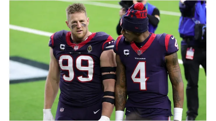 J.J. Watt y Deshaun Watson (Foto: Getty)