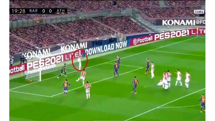 Ni la pudieron descolgar: Messi firmó un golazo descomunal de tiro libre