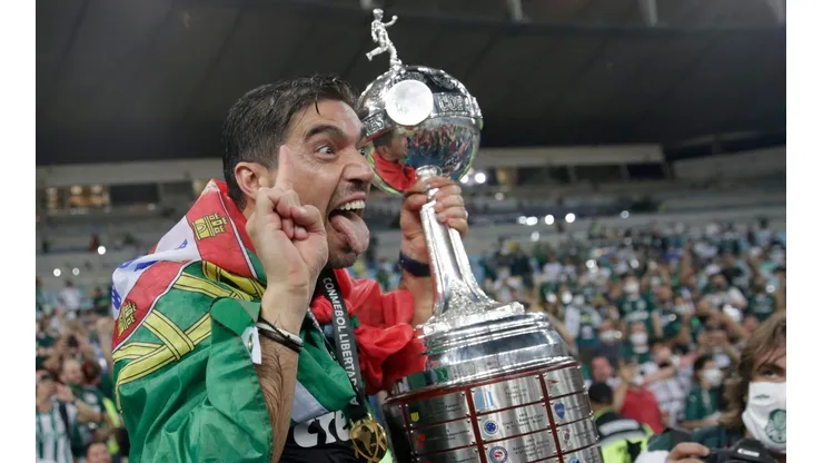 Locura: apenas ganó la Libertadores Abel Ferreira se acordó de Gallardo
