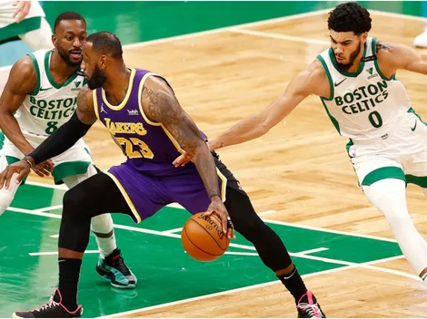 Los Lakers se impusieron a los Celtics y se llevaron el clásico de la NBA