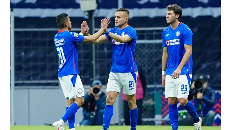 Jonathan Rodríguez marcó el 3 para Cruz Azul