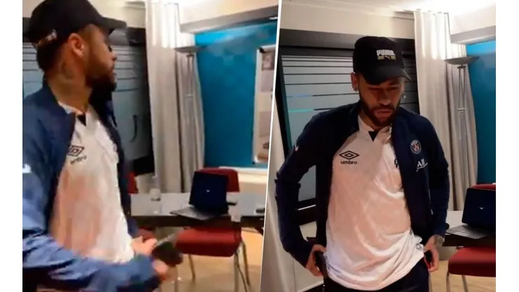 Video: la reacción de Neymar tras la derrota de Santos en la final de la Libertadores