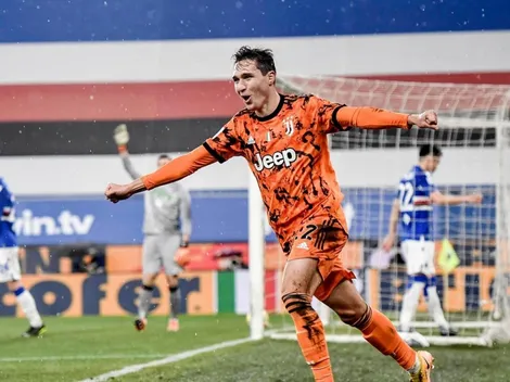 Juventus venció a la Sampdoria y no le pierde pisada al Milan, el líder