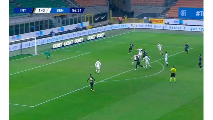Video: ajustado zurdazo de Lautaro para el 2 a 0 de Inter