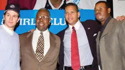 Hank Aaron y Alex Rodríguez