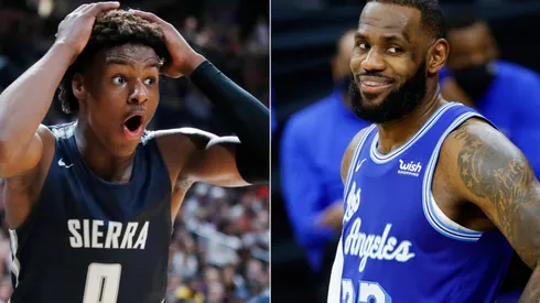 LeBron James y Bronny