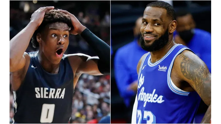 LeBron James y Bronny
