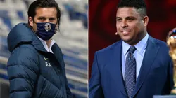 Santiago Solari y Ronaldo
