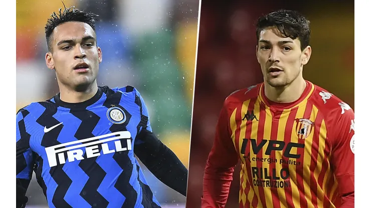 Inter vs Benevento por la Serie A (Foto: Getty Images).