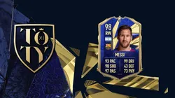 Messi recibe su carta TOTY en el FIFA 21 pero decepciona a la comunidad