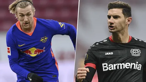 Leipzig vs Bayer Leverkusen por la Bundesliga (Foto: Getty Images).