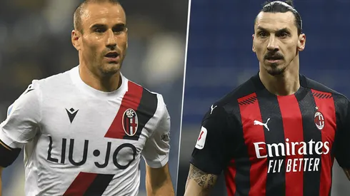 Bologna vs Milan por la Serie A de Italia (Foto: Getty Images).