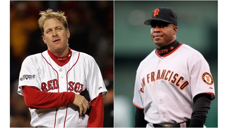 Curt Schilling y Barry Bonds