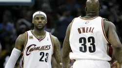 LeBron James y Shaq O'Neal