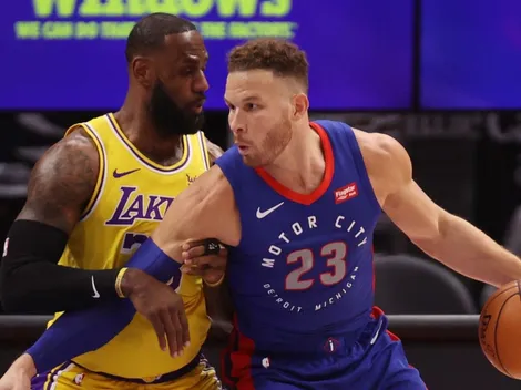 ¿En la cara? El supuesto manotazo de LeBron James a Blake Griffin