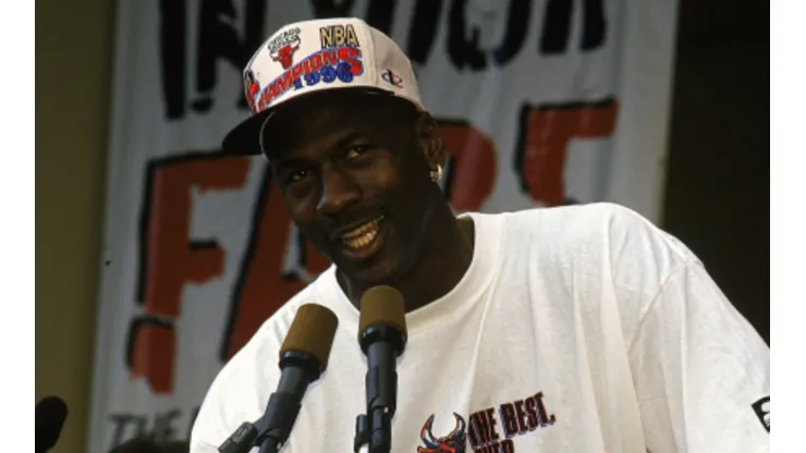 Michael Jordan, leyenda viviente de la NBA