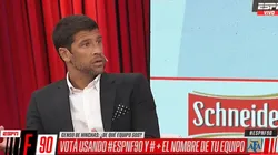 Sebastián Domínguez no tiene dudas: "Huracán no es el sexto grande"