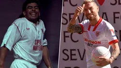 En su presentación como jugador del Sevilla, el Papu Gómez se acordó de Maradona