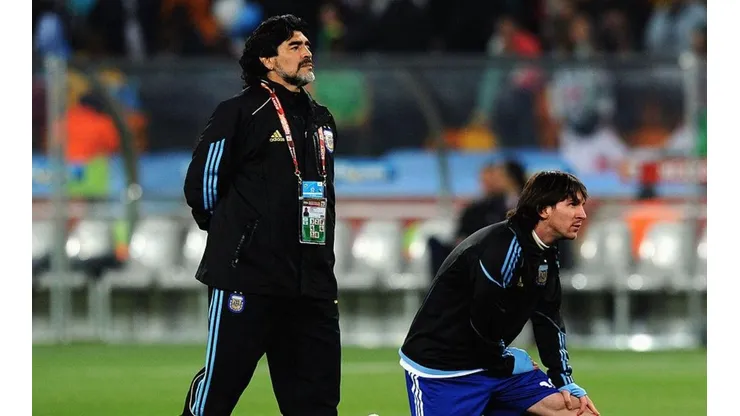 El video viral de Messi y Maradona que es furor en Twitter: "Fuimos felices"