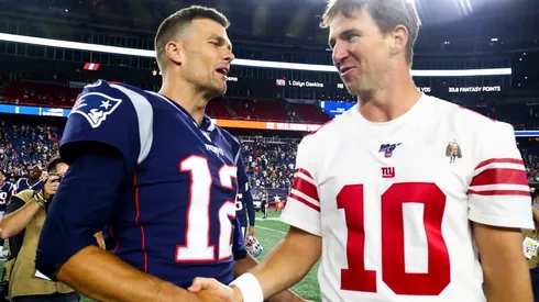 Tom Brady y Eli Manning