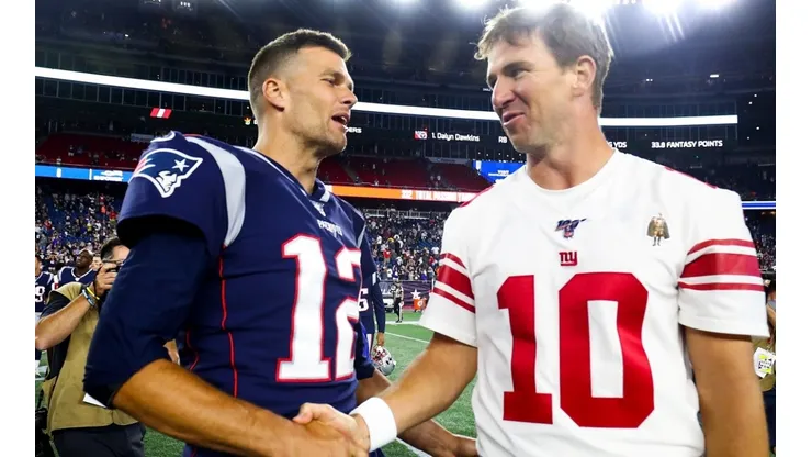 Tom Brady y Eli Manning