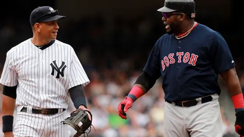 Alex Rodríguez y David Ortíz