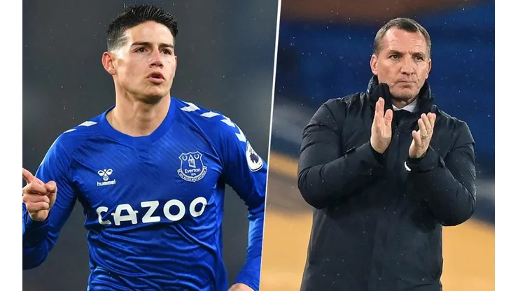 James Rodríguez recibió elogios por parte de Brendan Rodgers.