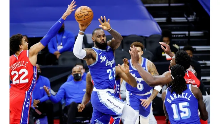 LeBron James vs. Philadelphia 76ers