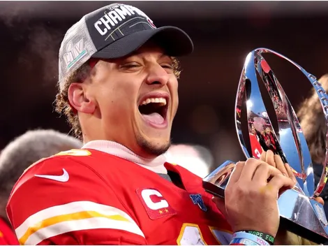 Patrick Mahomes también presume sus marcas individuales ¡Un mini G.O.A.T.!