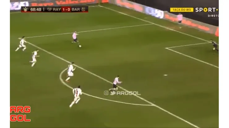 De Jong filtró y Griezmann le dio a Messi el gol más fácil de su vida