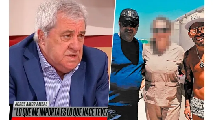 Ameal ni se mosqueó con la foto de Angelici y Tevez: "Me importa lo que haga dentro de la cancha"
