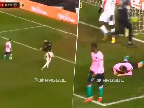 Messi casi hace uno de los mejores goles de su carrera: falló en lo más fácil