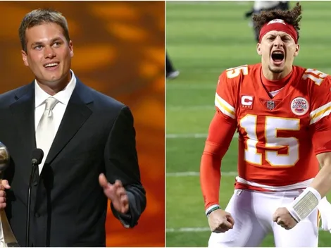Lo que ganó Tom Brady en la NFL a la edad de Patrick Mahomes