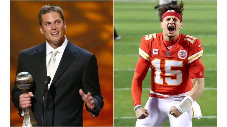 Tom Brady a los 25 años / Patrick Mahomes a los 25 años
